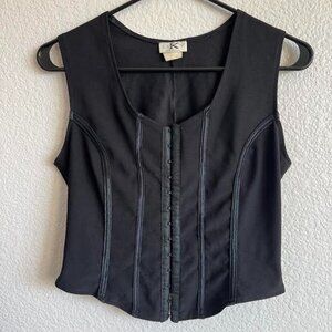 Black Corset Tank